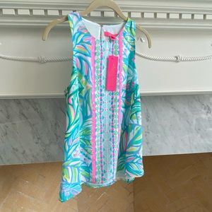 Lilly Pulitzer razor back trapeze top